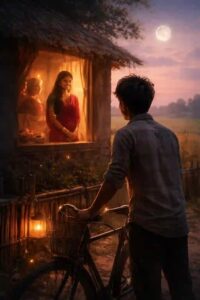 দূর থেকে ভালোবাসা।